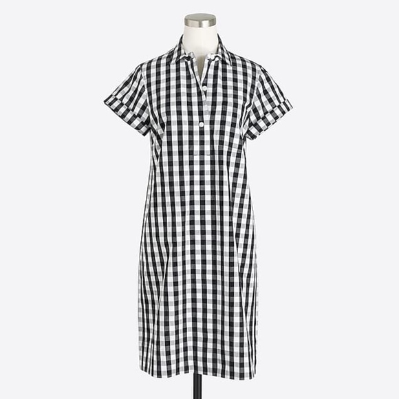 J. Crew Dresses & Skirts - J. Crew Gingham Shirt Dress
